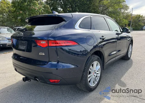 2019 Jaguar F-Pace 25T Prestige from USA, damaged, VIN SADCK2FX1KA358328